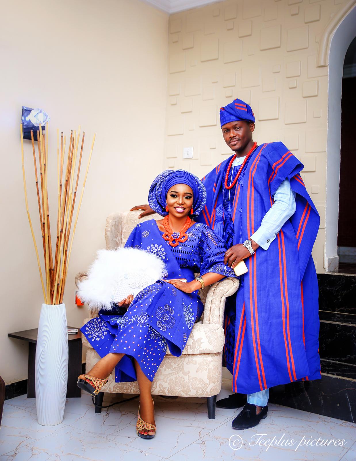 Yoruba wedding attire